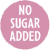 claim_No sugar added_95px