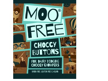 Moo Free baking drops sjokoladedråper små 