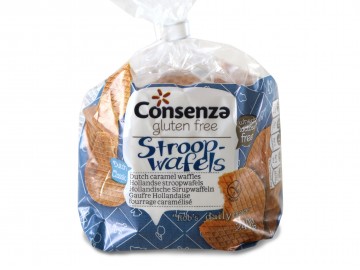 Consenza glutenfrie Nederlandske karamellvaffler