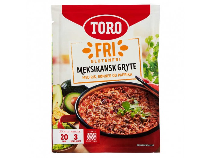 Toro Fri Glutenfri Meksikansk Gryte