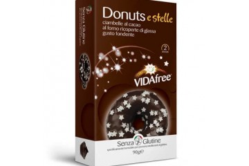 Vidafree Donut med mørk sjokolade