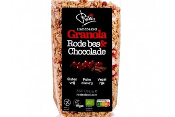 Rosies granola rødebaer