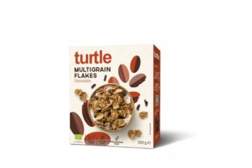 Turtle multigrain flakes og mørk sjokolade