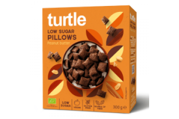 Turtle fylte puter m/peanøttsmør