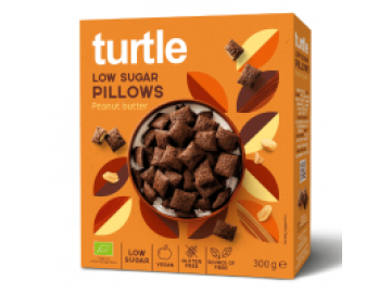 Turtle fylte puter m/peanøttsmør