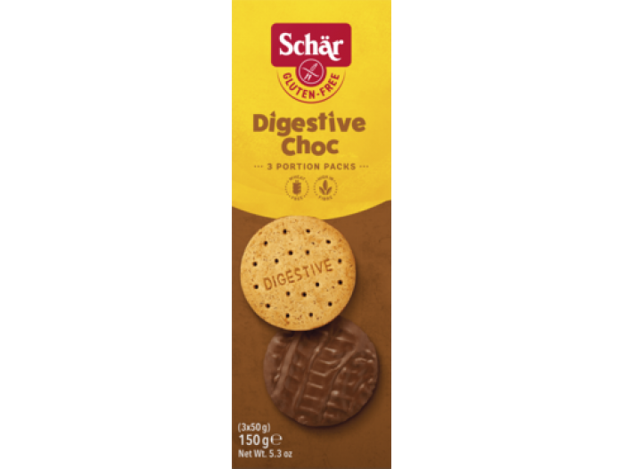 Schär digestivekjeks m/sjok.trekk